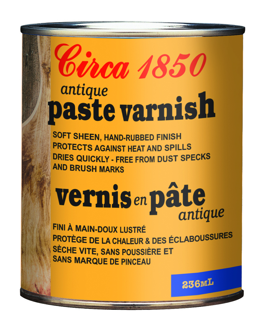 Circa 1850 Vernis en Pâte Antique