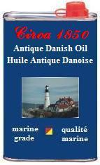 Circa 1850 Huile Antique &ndash; Qualité Marine