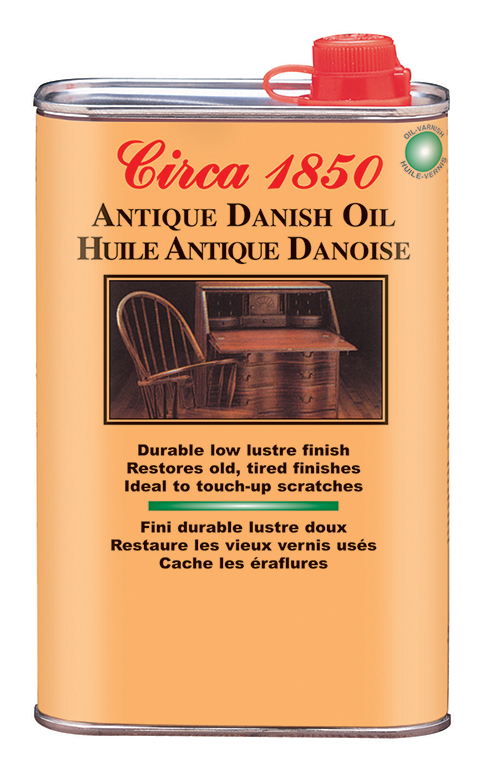 Circa 1850 Huile Antique Danoise