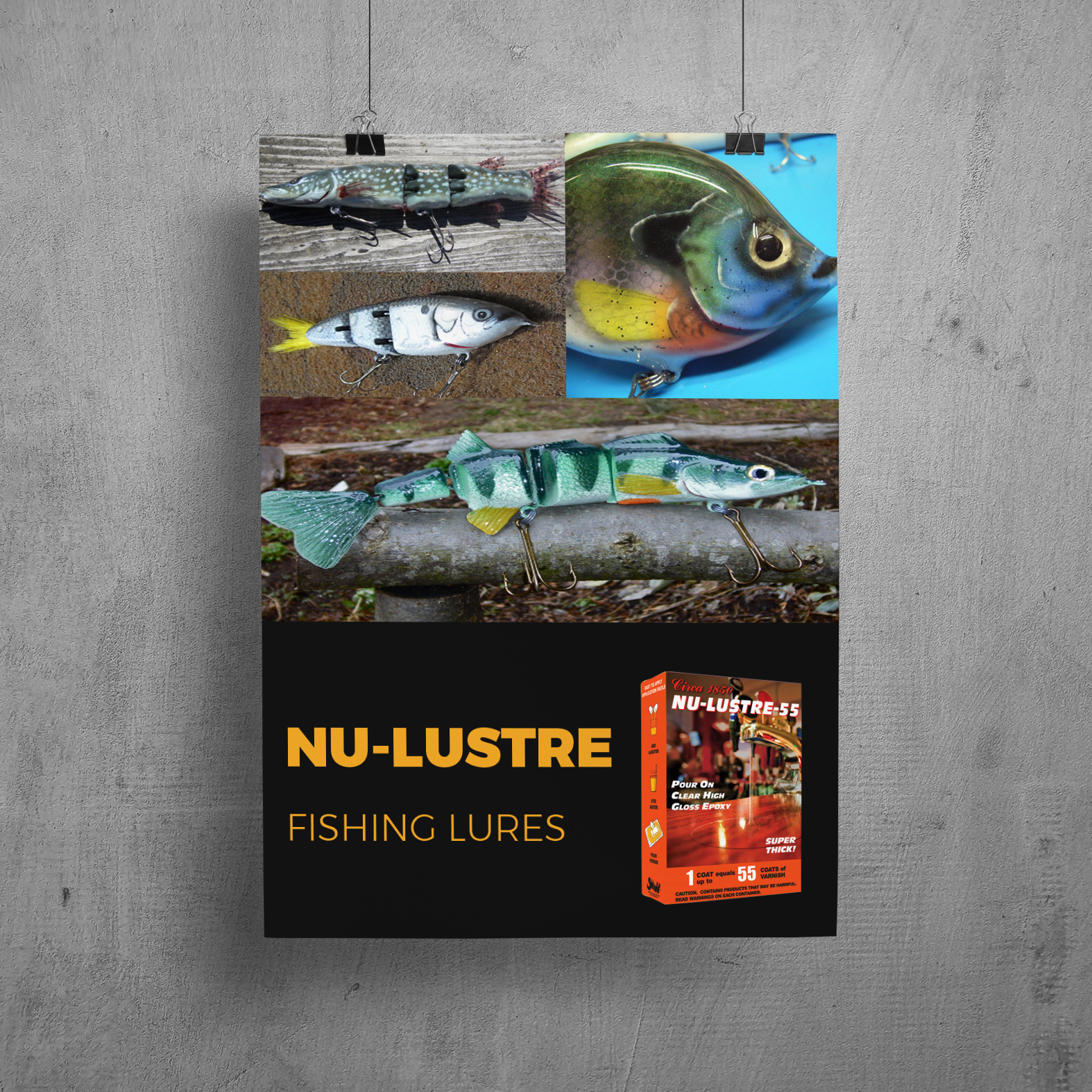 NU-LUSTRE-55 Fishing Lures