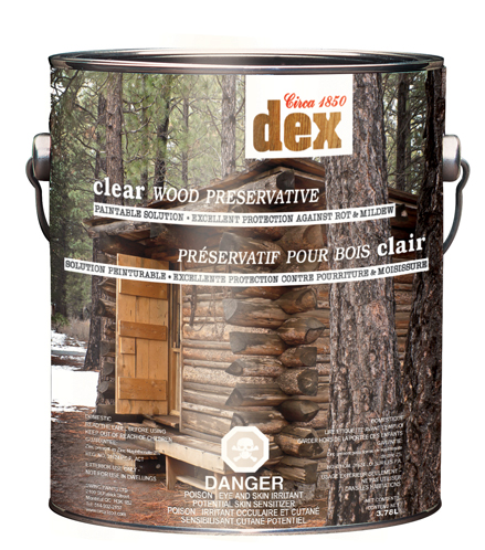 Circa 1850 DEX CLEAR Wood Preservative