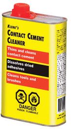Klenk's Contact Cement Cleaner