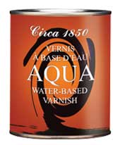 Circa 1850 Vernis Aqua